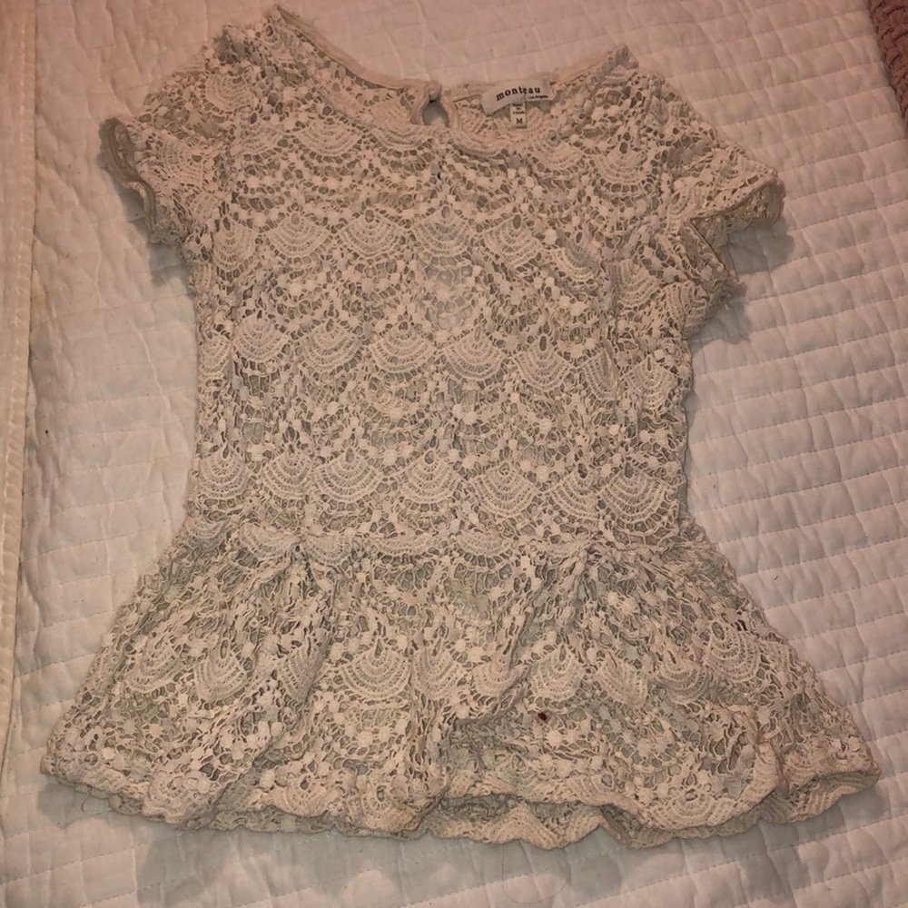 Off-white always peplum top